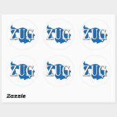 Sticker Rond Zug (Feuille)