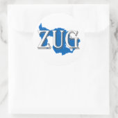 Sticker Rond Zug (Sac)