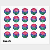 Sticker, Ronde Sticker (Vel)
