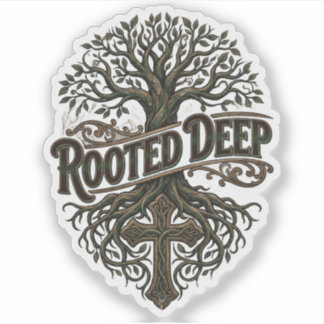 Sticker Rooted Deep