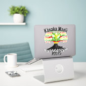 Sticker ROOTS DE Kānaka Maoli (Ordinateur portable sur le bureau)