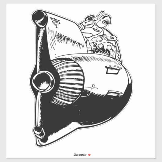 Sticker Roquette (Feuille)