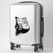 Sticker Roquette (Sur valise)