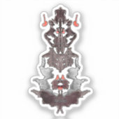 Sticker Rorschach Veut Lire Les Gens (Recto)