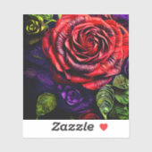 Sticker Rose (Feuille)