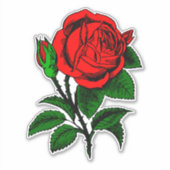 Sticker Rose (Devant)