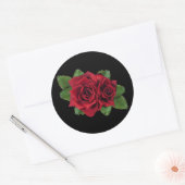 Sticker Rose Black Pearl (Enveloppe)