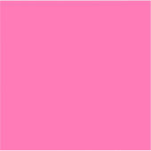 Sticker Rose brillant (couleur solide) (Devant)