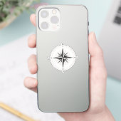 Sticker Rose Compass vintage (Téléphone)