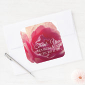 Sticker rose de Fête des mariées de la photographi (Enveloppe)