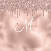 Sticker Rose d'ordinateur portable Parties scintillant Mon (Devant)