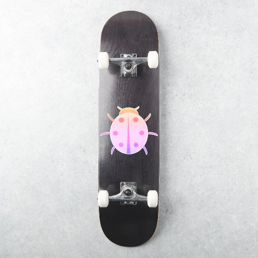 Sticker Rose Ladybug (Skateboard)