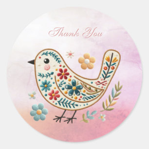 Sticker rose Little Bird Floral