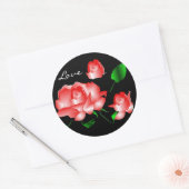 Sticker "Rose Love" (Enveloppe)