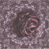 Sticker Rose Mandala (Devant)