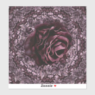 Sticker Rose Mandala