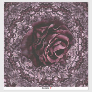 Sticker Rose Mandala