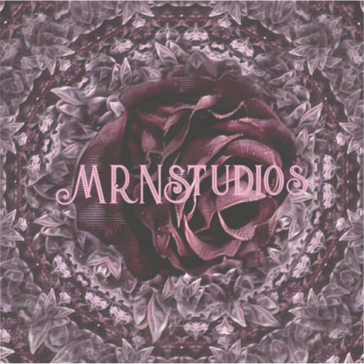 Sticker Rose Mandala (Devant)