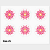 Sticker rose marguerite (Feuille)