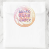 Sticker rose PhotoBridal Douche (Sac)