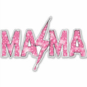 Sticker Rose Rocker Mama (Devant)