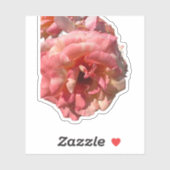 Sticker Rose rose (Feuille)