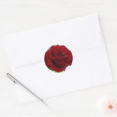 Sticker Rose rouge (Enveloppe)
