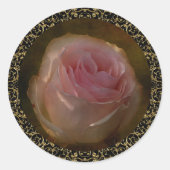 Sticker rose texturé (Devant)