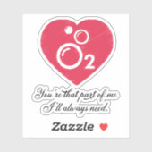 Sticker Rose toujours aimée (Feuille)