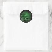 Sticker Rose vert (Sac)