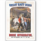 Sticker Rosenberg's Great East India Horse Invigorator. (Devant)