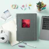 Sticker Roses Rouges Gothiques Élégantes (Couverture iPad)