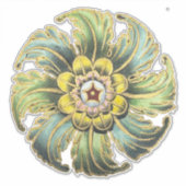 Sticker Rosette architecturale antique n° 1 (Devant)