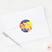 Sticker  Rosie De Riveter Inblikken BEST BY (Envelop)