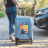 Sticker Rosie le Riveter : Une femme forte pour l'autonomi (Valise Insitu)