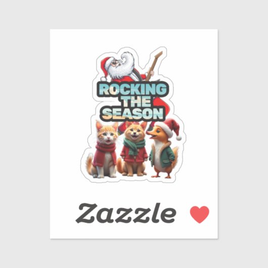 Sticker Rotation de l'autocollant de saison (Feuille)