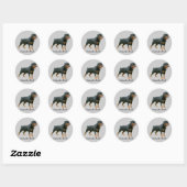 Sticker Rottweiler (Feuille)