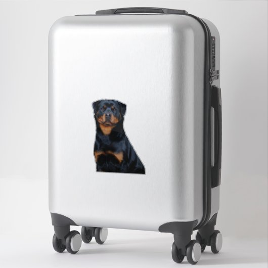 Sticker Rottweiler (Sur valise)