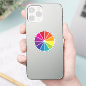Sticker Roue de couleur (Téléphone)