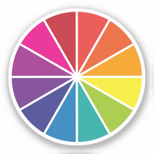 Sticker Roue de couleur (Recto)