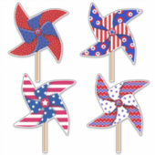 Sticker Roues patriotiques 14 x 14 feuilles (Devant)