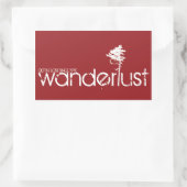 Sticker rouge en boîte (Sac)