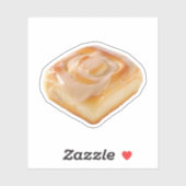 Sticker Rouleau de cannelle en or (Feuille)