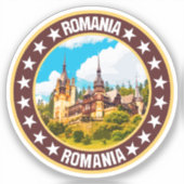 Sticker Roumanie (Recto)
