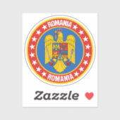 Sticker Roumanie (Feuille)