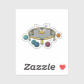 Sticker Roundnet (Feuille)