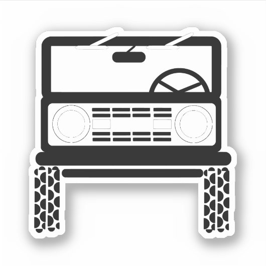 Sticker Route (Devant)