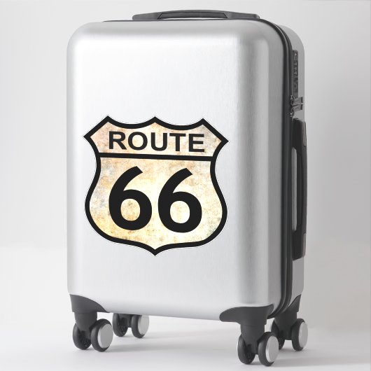 Sticker Route 66 (Sur valise)
