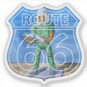 Sticker Route 66 Gemini Giant (Devant)