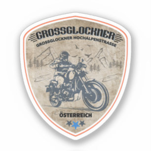 Sticker Route alpine élevée du Grossglockner alpes autrich